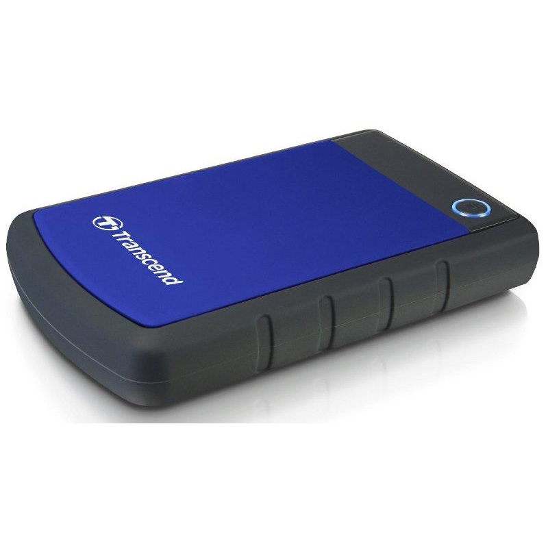 Зовнішній жорсткий диск 2.5“ USB 2.0TB Transcend StoreJet (TS2TSJ25H3B)