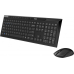 Комплект (клавіатура, миша) бездротовий Rapoo 8210M Wireless Black