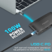 USB-хаб Promate MediaHub-C6 USB Type-C 6-в-1 Black