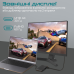 USB-хаб Promate MediaHub-C6 USB Type-C 6-в-1 Black