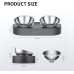 Миска Petkit Fresh Nano-Metal Pet/Cat Two Bowl Stand (P5201)