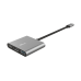 USB-хаб Trust Dalyx Aluminium USB Type-C 3-в-1 (23772)