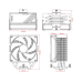 Кулер процесорний ID-Cooling Frozn A410 Black