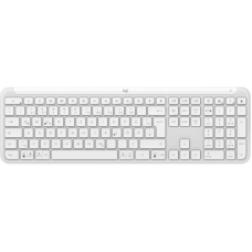 Клавiатура бездротова Logitech Signature Slim K950 US OffWhite USB (920-012466)