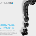 Органайзер для кабелю OfficePro CM800B Black