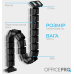 Органайзер для кабелю OfficePro CM800B Black