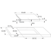 Вбудований комплект Варильна поверхня Gorenje GI6401B + Духова шафа Gorenje BOS6737E06BG