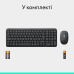 Комплект (клавіатура, миша) бездротовий Logitech MK250 Graphite (920-013823)