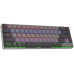 Клавіатура бездротова GamePro MK122R Red Swich Low Profile Wireless Dark Gray