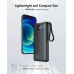 Універсальна мобільна батарея Veger C10 10000mAh, Black (1283126526848)