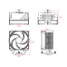 Кулер процесорний ID-Cooling Frozn A410 SE ARGB