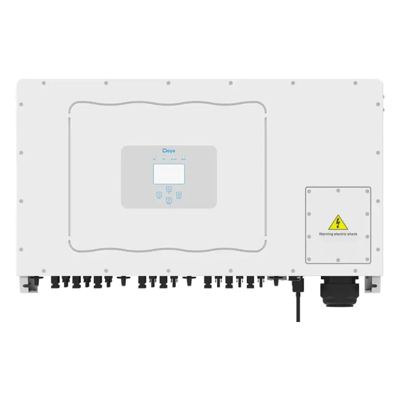 Інвертор мережевий 136kW Deye SUN-136K-G01P3-EU-AM8, трифазний