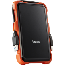 Зовнішній жорсткий диск 2.5“ USB 2.0TB Apacer AC630 Black/Orange (AP2TBAC630T-1)