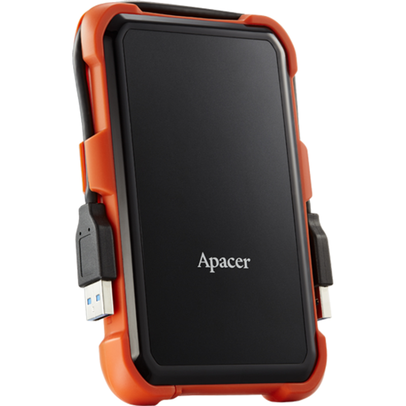 Зовнішній жорсткий диск 2.5“ USB 2.0TB Apacer AC630 Black/Orange (AP2TBAC630T-1)