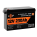 Акумуляторна батарея LogicPower 12V 230 AH (2944Wh) Smart BT для ДБЖ (BMS 150A/75А) LiFePO4