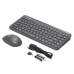 Комплект (клавіатура, миша) бездротовий A4Tech Fstyler FG3200 Air Grey