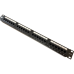 Патч-панель ATcom P6024 19“ 24хRJ-45 UTP 1U cat.6