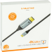 Кабель Cabletime USB Type-C - DisplayPort (M/M), 4K, Ultra HD, 1.8м, V1.2, Black (CA913305)