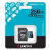 Карта пам`яті MicroSDXC 256GB UHS-I/U3 Class 10 Kingston Canvas Go! Plus R200/W160MB/s + SD-адаптер (SDCG4/256GB)