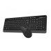 Комплект (клавіатура, миша) бездротовий A4Tech FG1012 Black