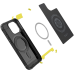 Чохол-накладка Spigen Rugged Armor MagFit для Apple iPhone 15 Pro Matte Black (ACS06703)
