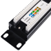 Патч-панель Atcom P5124 19“ 24хRJ-45 UTP 1U cat.5е