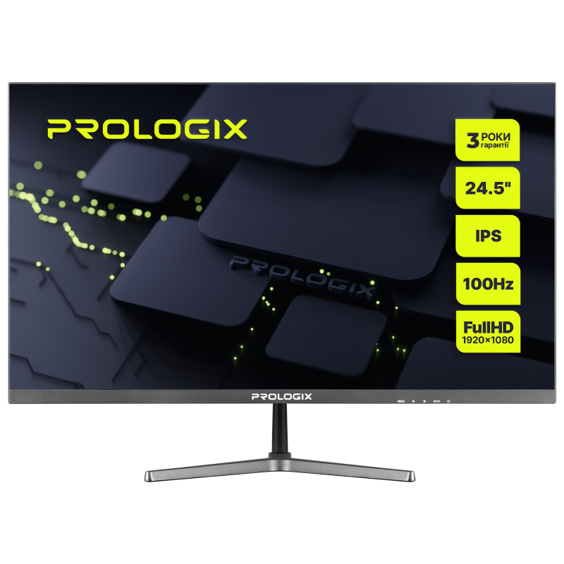 Монітор Prologix 24.5“ P2525HF IPS Black 100Hz