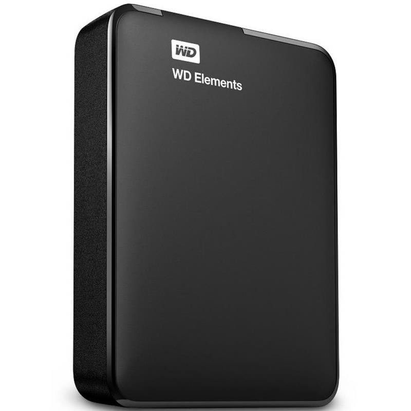 Зовнішній жорсткий диск 2.5“ USB 2.0TB WD Elements Portable Black (WDBU6Y0020BBK-WESN)