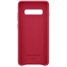 Чохол-накладка Samsung Leather Cover для Samsung Galaxy S10+ SM-G975 Red (EF-VG975LREGRU)