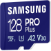 Карта пам`яті MicroSDXC 128GB UHS-I/U3 Class 10 Samsung Pro Plus + SD-адаптер (MB-MD128SA/EU)