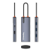 Док-станція ColorWay USB-C 5-в-1 Type C PD 100W/USB3.0х3/HDMI 4К (CW-HUB01)