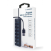 USB-хаб Gembird 7 ports Black (UHB-U3P7P-01) з вимикачами