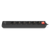 Фільтр живлення REAL-EL RS-Protect 605 3м Black (EL122300041)