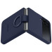 Чохол-накладка Samsung Silicone Cover with Ring для Samsung Galaxy Flip 4 SM-F721 Navy Blue (EF-PF721TNEGUA)