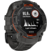 Смарт-годинник Garmin Instinct 3 50mm Solar Black with Charcoal Silicone Band (010-02935-40)