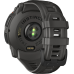 Смарт-годинник Garmin Instinct 3 50mm Solar Black with Charcoal Silicone Band (010-02935-40)