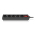 Фільтр живлення REAL-EL RS-Protect M 10м Black