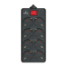 Фільтр живлення REAL-EL RS-8 Protect 5м Black (EL122300024)