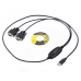Кабель Viewcon USB - 2хCOM (M/M), 9+25pin, 1.4 м, Black (VE591)
