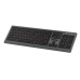 Клавiатура бездротова Maxxter KBW-01G-UA Gray-Black