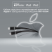 Кабель Promate PowerLine-Ci120 USB Type-C - Lightning (M/M), 2.2 A, 20 W, 1.2 м, Black