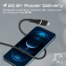 Кабель Promate PowerLine-Ci120 USB Type-C - Lightning (M/M), 2.2 A, 20 W, 1.2 м, Black