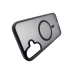 Чохол-накладка BeCover Metal Buttons Case MagSafe для Apple iPhone 16 Black (712090)
