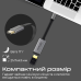 Адаптер Promate USB Type-C - HDMI (M/F) Grey (medialink-h1.grey)