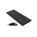 Комплект (клавіатура, миша) A4Tech KR-8372S Black
