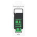 Чохол-накладка Samsung Silicone Cover with Strap для Samsung Galaxy Flip 4 SM-F721 Black (EF-GF721TBEGUA)
