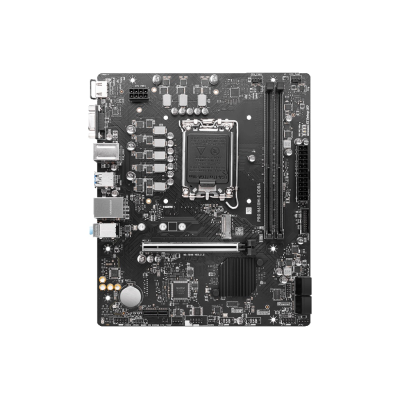Материнська плата MSI Pro H610M-E DDR4 Socket 1700