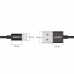Кабель Ugreen USB - Lightning (M/M), 2 м, Black (80823)