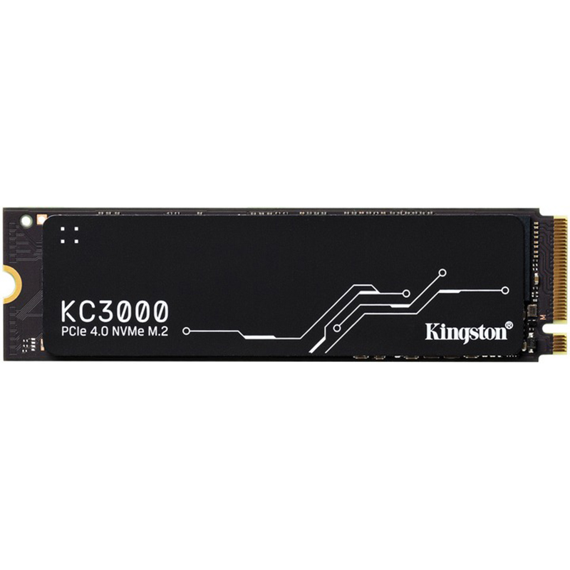 Накопичувач SSD 512GB Kingston KC3000 M.2 2280 PCIe 4.0 x4 NVMe 3D TLC (SKC3000S/512G)