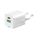 Мережевий зарядний пристрій ColorWay GaN Mini 35W PD Port PPS USB (Type-C PD + USB QC4.0) White (CW-CHS055PD-WT)